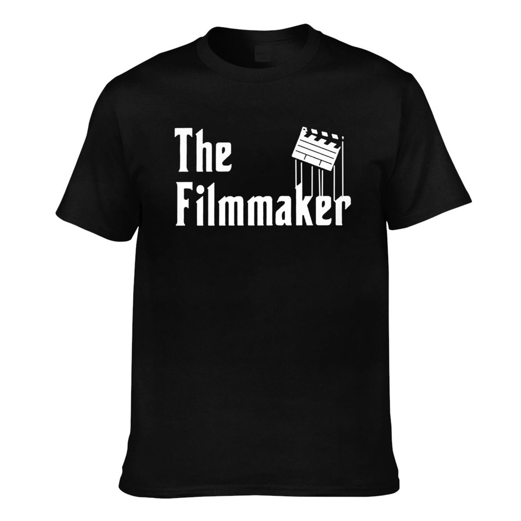 Funny Tops The Filmmaker Film Director Editing Films Mens Creative Printed T-Shirts