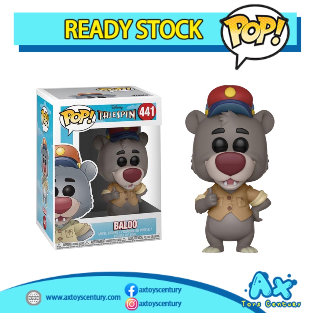 Funko Pop! Talespin - Baloo #441 100% Genuine