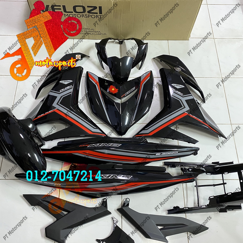 Yamaha Y15ZR Y15 V1 V2 Cover Se Black Monster Robot Exciter RC Vietnam