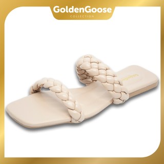 GOLDEN GOOSE COLLECTION S-82 Slipper Flat 2 Tali Big Toceng | Shopee ...