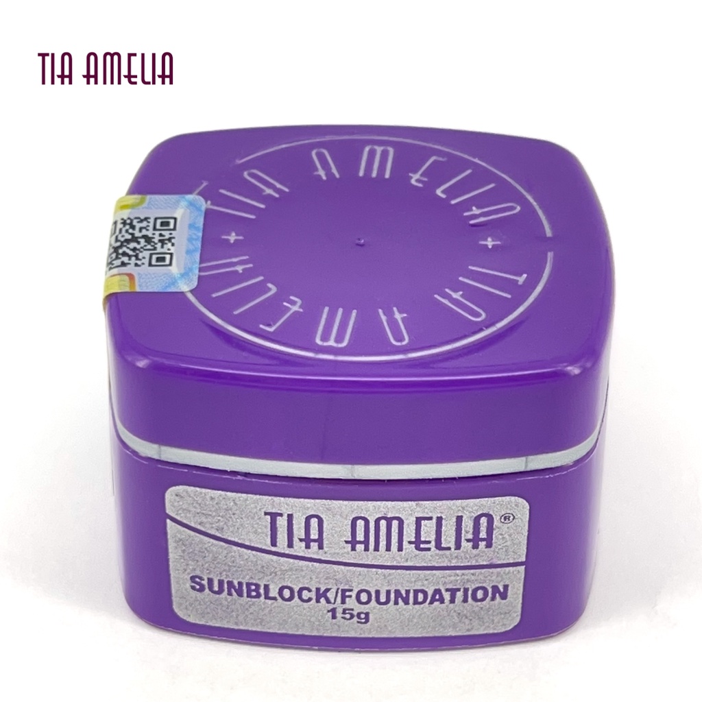 TIA AMELIA - Sunblock / Foundation SPF 30 (15g) | Shopee Malaysia