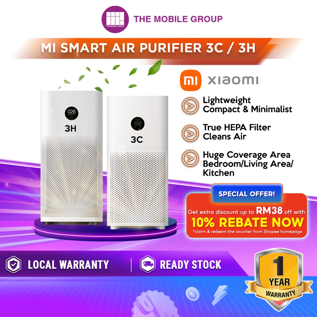 xiaomi air purifier 3c hepa filter