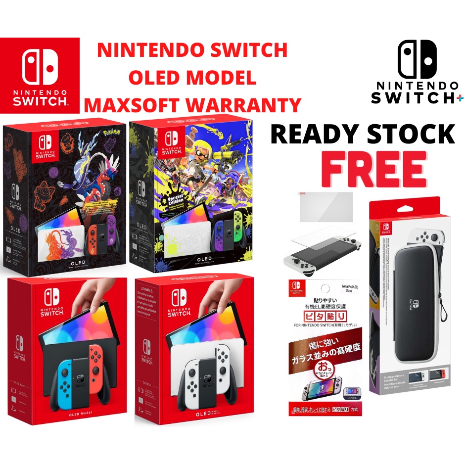 Nintendo Switch OLED Model (Maxsoft 1 YEAR WARRANTY) Shopee Malaysia