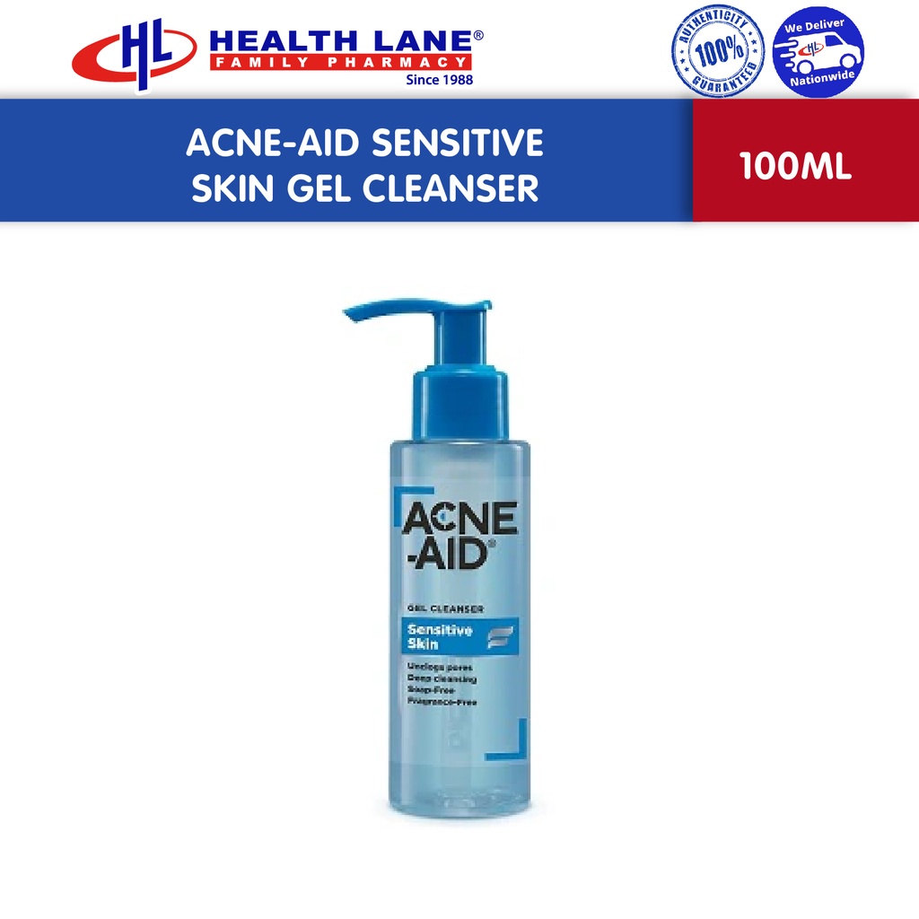Acne-Aid Gel Cleanser For Sensitive Skin (100ml)