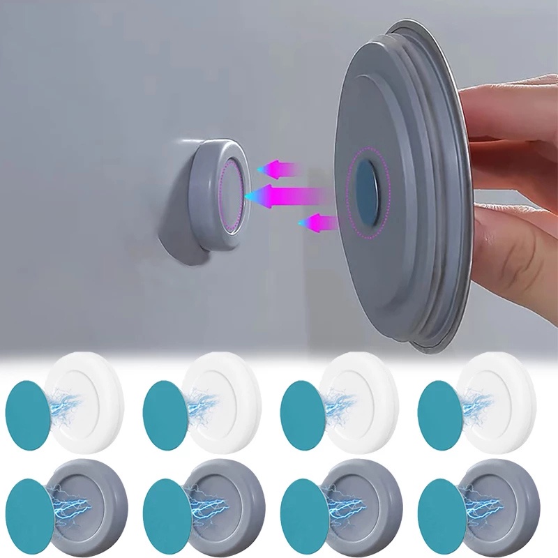 Anti-Lost Magnetic Wall Mount Magnet Hook /Home Organizer Fridge Sticker Remote Control Storage Holder