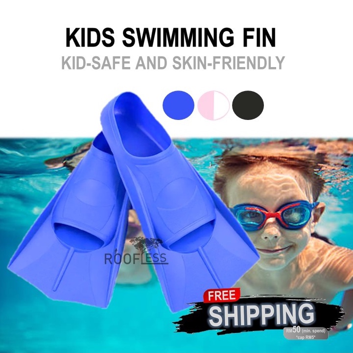 ROOFLESS Swimming Fin Kids Swimming Fins For Kids Swim Fin Kids ...