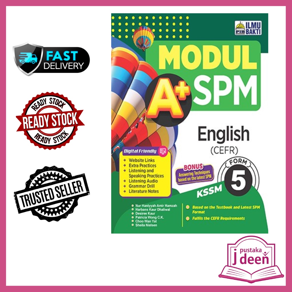 JDEEN BUKU LATIHAN ENGLISH TINGKATAN 5  MODUL A+ SPM  Shopee Malaysia