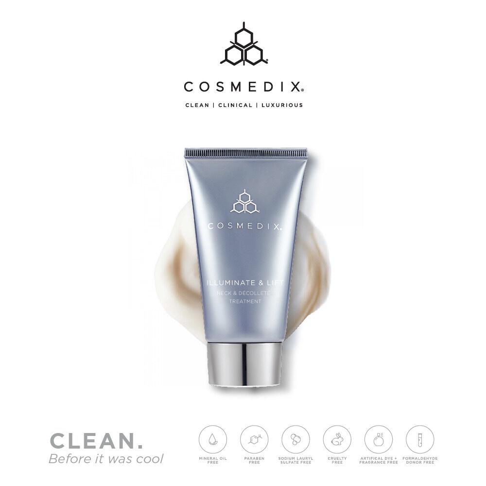 COSMEDIX ILLUMINATE & LIFT AMPM NECK & DECOLLETE TREATMENT 60G