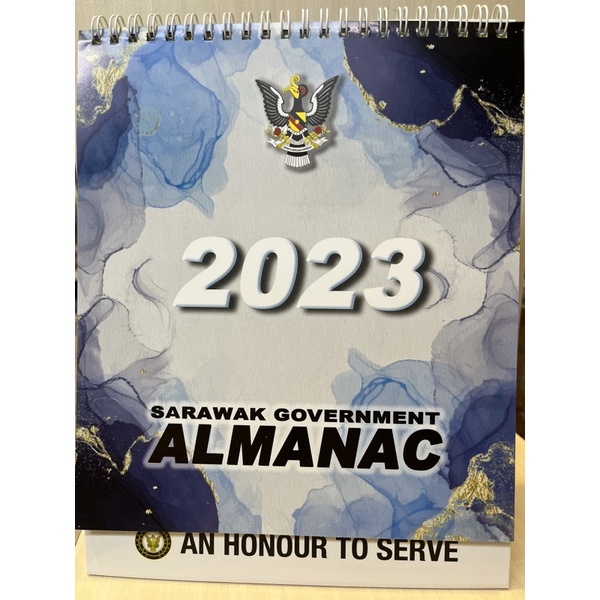 Almanac Calendar 2024 Sarawak - Tania Florenza