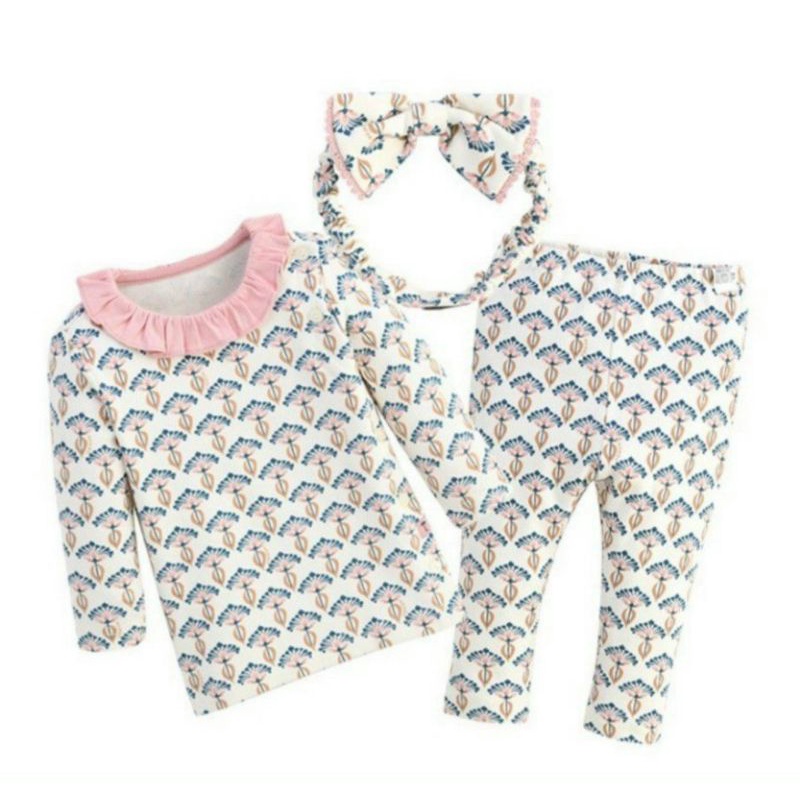 Error size 80 - Thick cotton set + turban Moimoln VN made in Korea