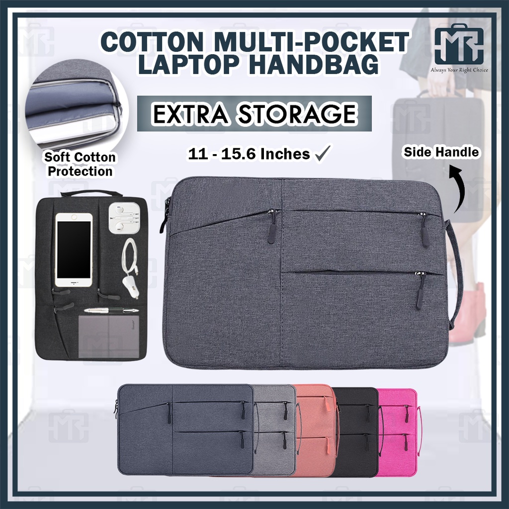 (11-15.6 Inches) MR COTTON BAG Laptop Bag sleeve Case Cover Tablet Handbags Waterproof Computer Bag Sleeve手提电脑包