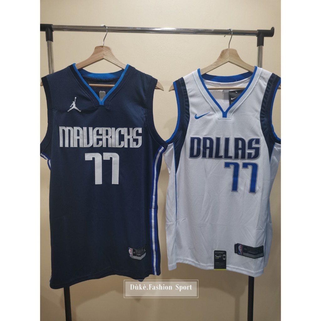 Men's Fanatics Branded Luka Doncic Blue Dallas Mavericks 2022/23 Fastbreak Jersey - City Edition