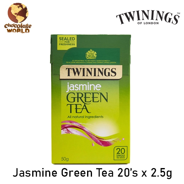 Twinings Jasmine Green Tea 20's x 2.5g (50g) (Made in UK) | Shopee Malaysia
