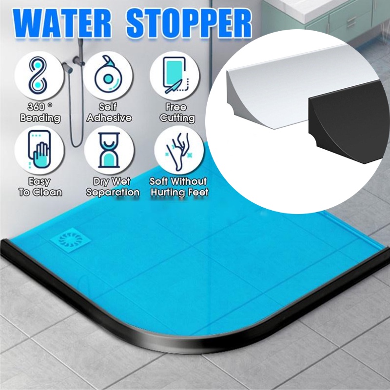 PNL Water Retaining Strip Silicone Water Barrier for Sink Water Barrier
