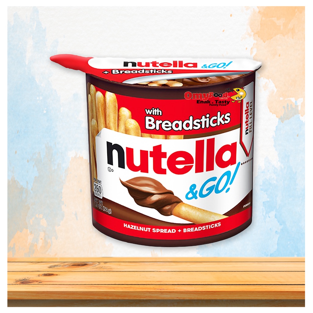 52g Nutella & Go With Breadsticks [OmyFood] Shopee Malaysia
