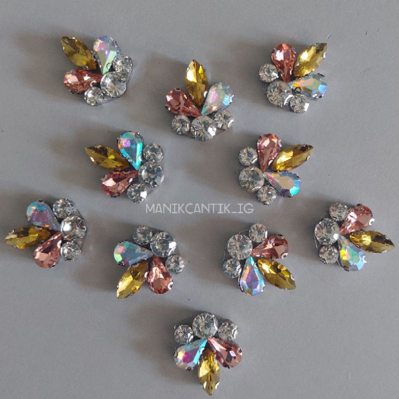 READY STOCK manik iron on beadsharga utk satu (1pc) Shopee Malaysia