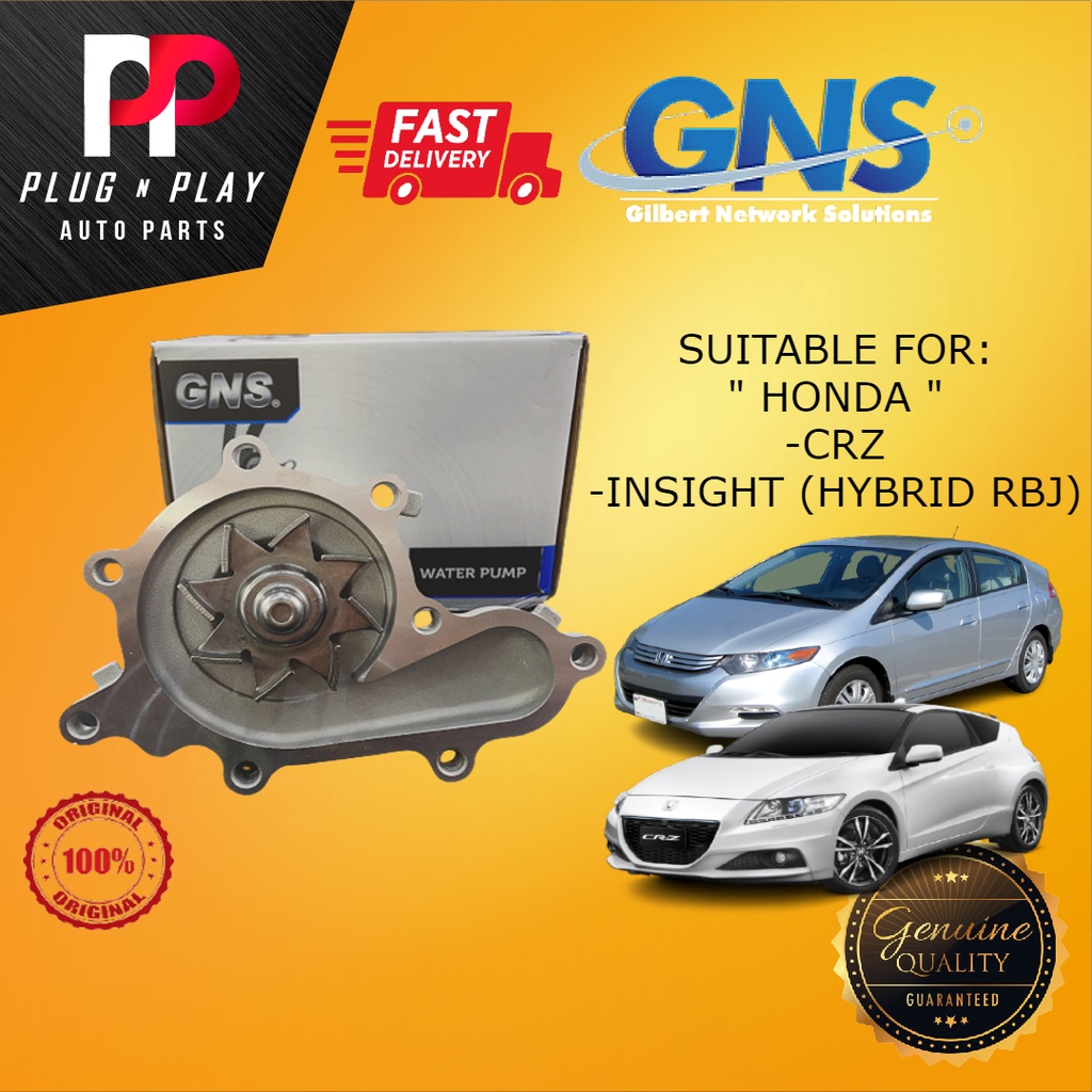 HONDA CRZ / INSIGHT HYBRID RBJ GNS WATER PUMP GENUINE PRODUCT