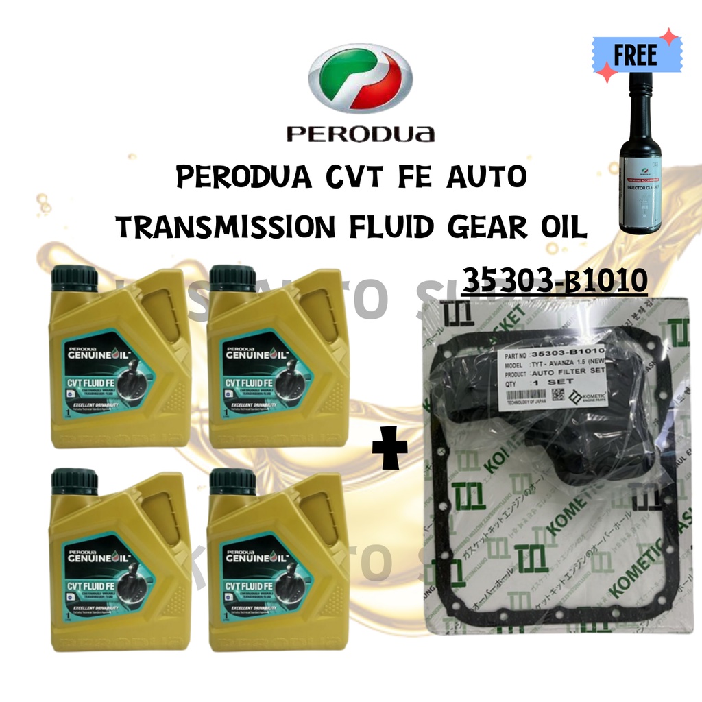 3 /4 BTL PERODUA CVT FE AUTO TRANSMISSION FLUID GEAR OIL GEAR MINYAK