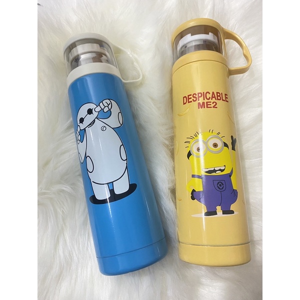 [Readystock] Minion /Big Hero Vacuum Flask 500ml Shopee Malaysia