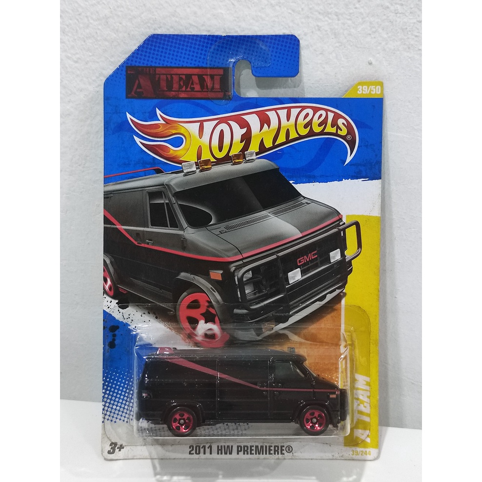 Hot Wheels A Team Van ATeam (Card a bit dirty) | Shopee Malaysia