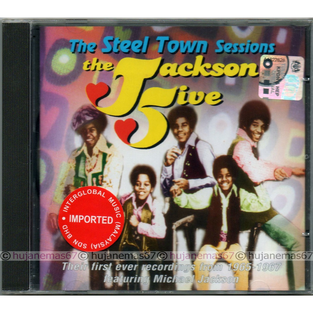 THE JACKSON 5 (First Ever Recordings from 1965-1967 feat. MICHAEL JACKSON) - The Steel Town Sessions CD (IMPORTED)