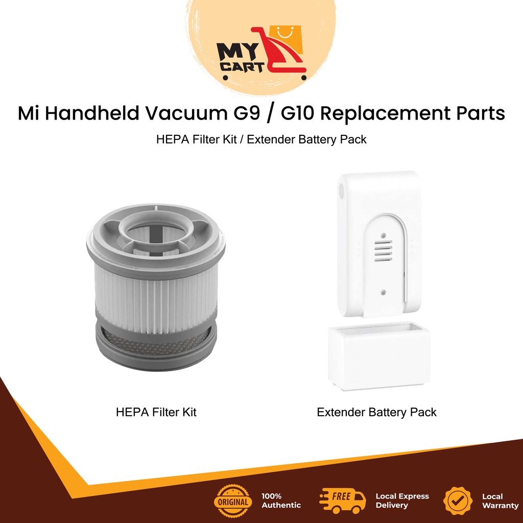 [Ready Stock] Xiaomi Mi Handheld Vacuum G9 / G10 > Replacement Spare