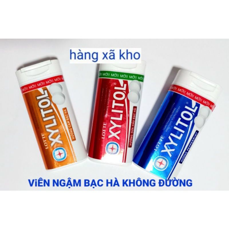 Lotte XYLITOL Mint Watermelon Flavorless Candy Shopee Malaysia