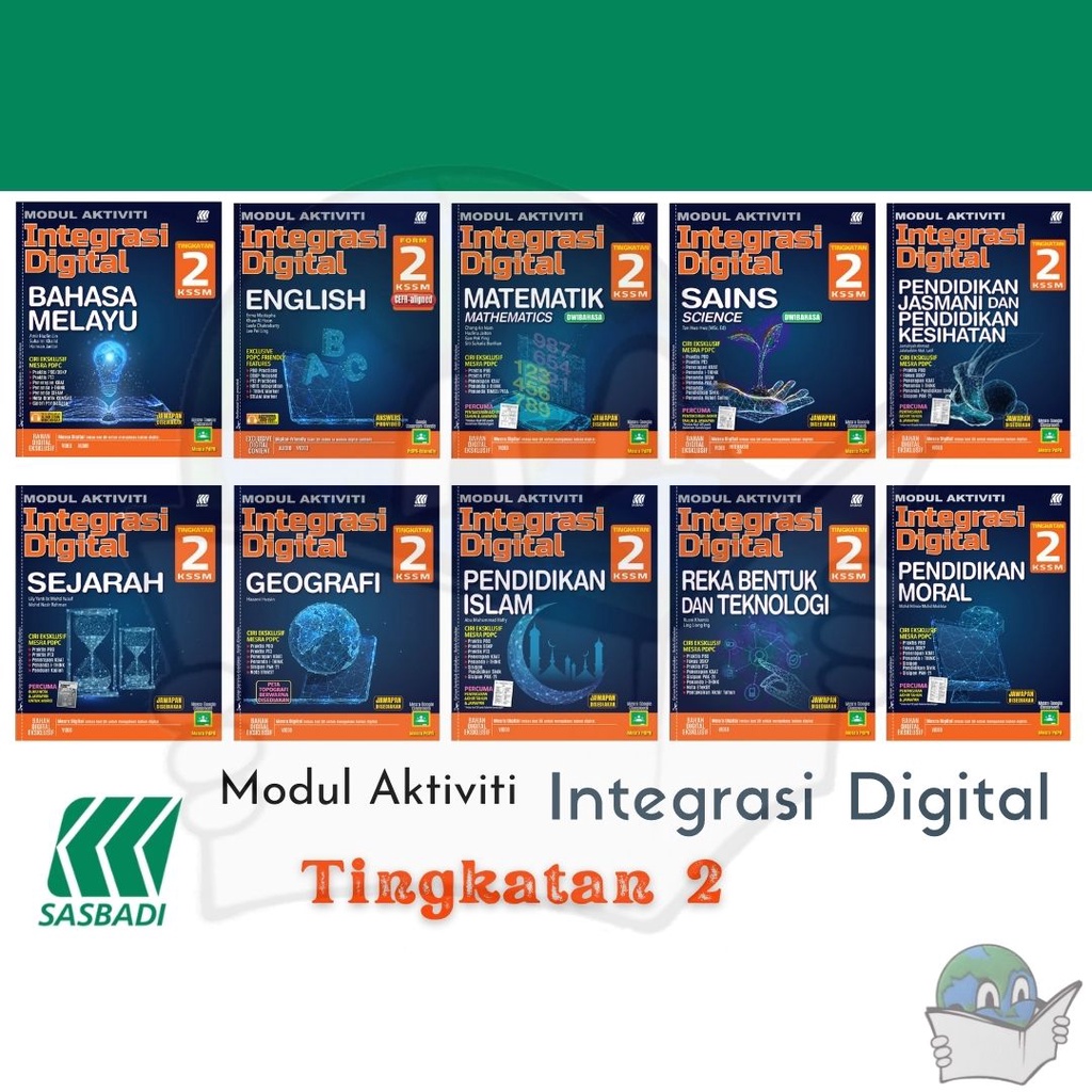 Buku Latihan Modul Aktiviti INTEGRASI DIGITAL 2022 Tingkatan 2 B.Melayu