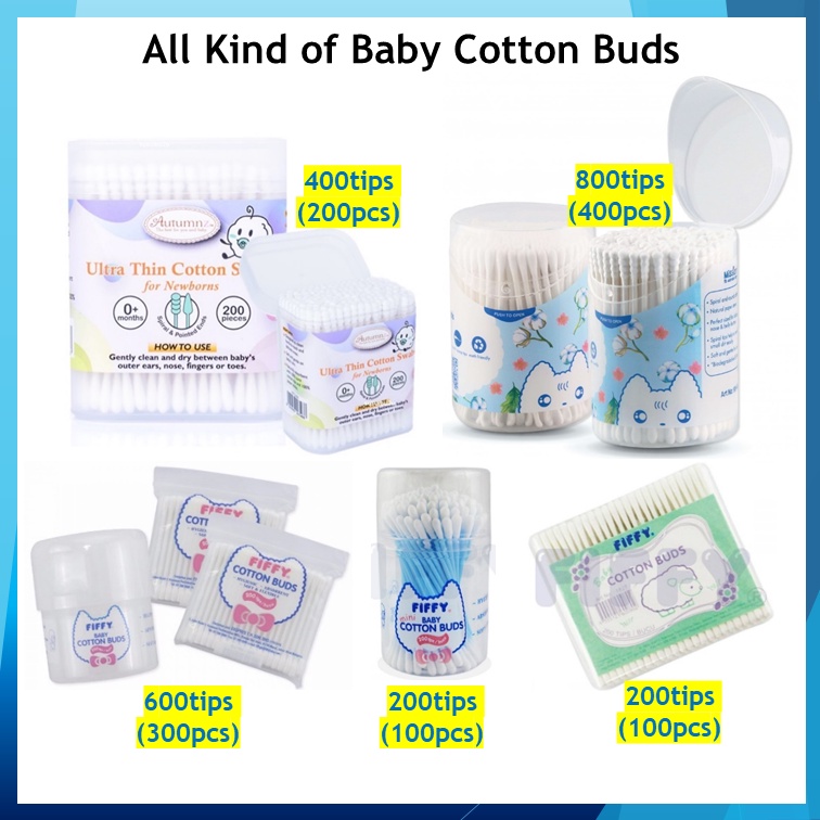 [Pelbagai Jenis] All kind of Fiffy/Autumnz Baby Cotton Buds Refill ...