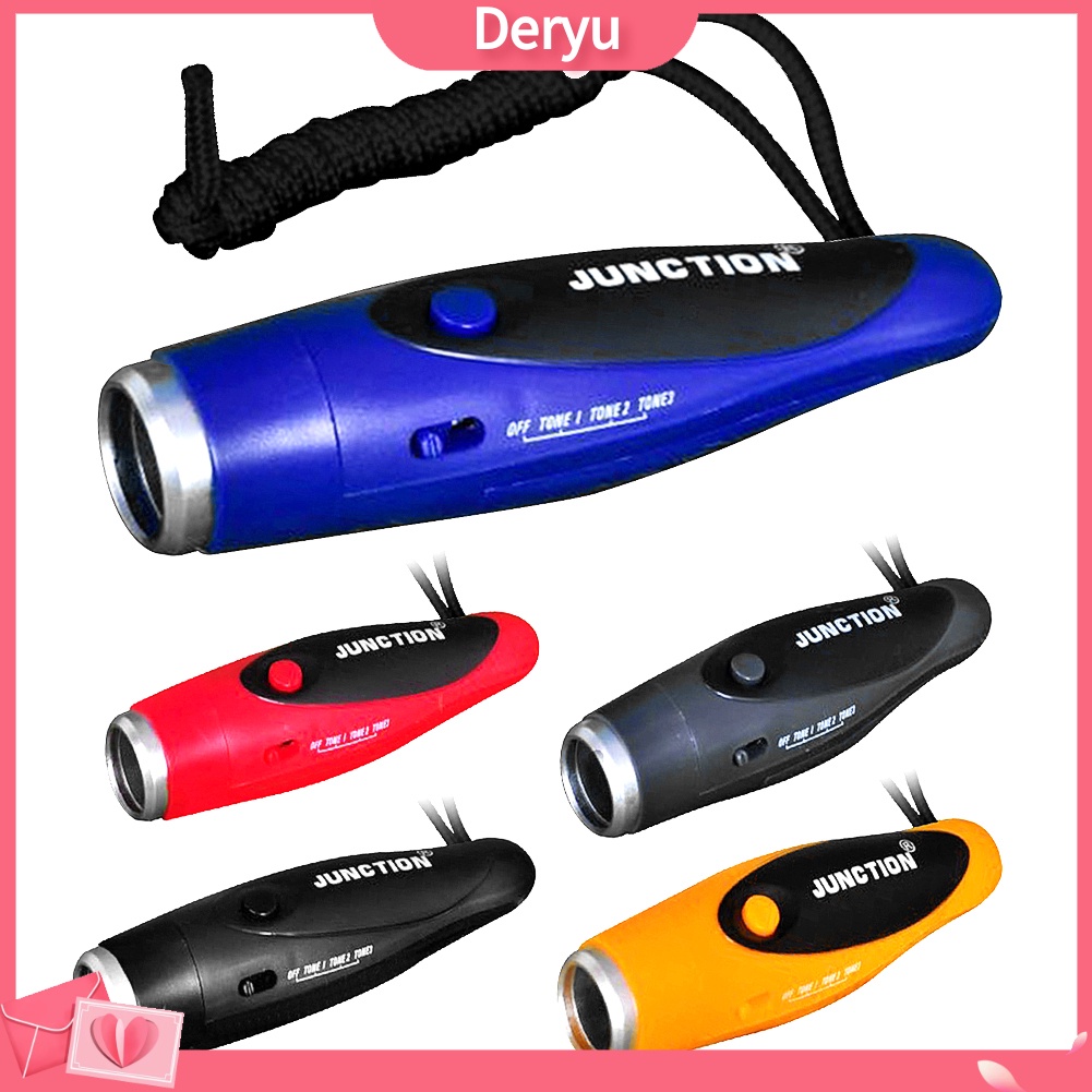 Deryu.my Junction Basketball Football Game Referee Training Survival Electronic Whistle