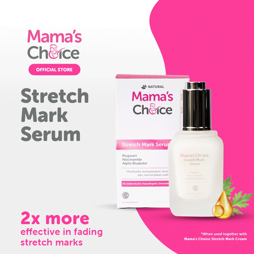 Mama S Choice Stretch Mark Serum Safe Halal Natural Maternity