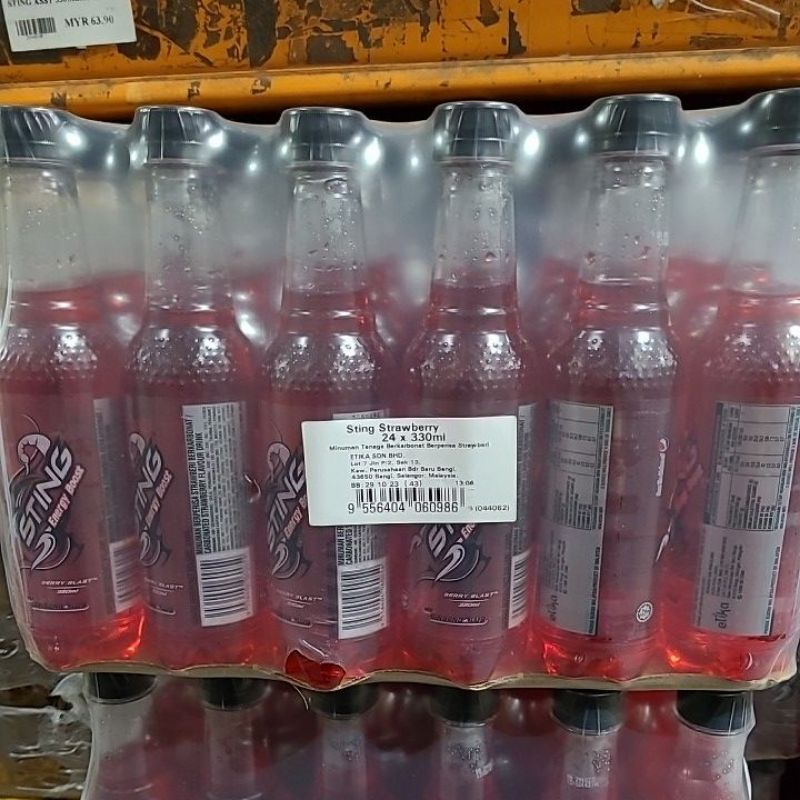 Sting Energy Drinks 330mlx24btl Shopee Malaysia