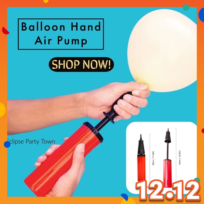 Balloon Hand Air Pump 2 Way Pump ( Random Color ) Shopee Malaysia