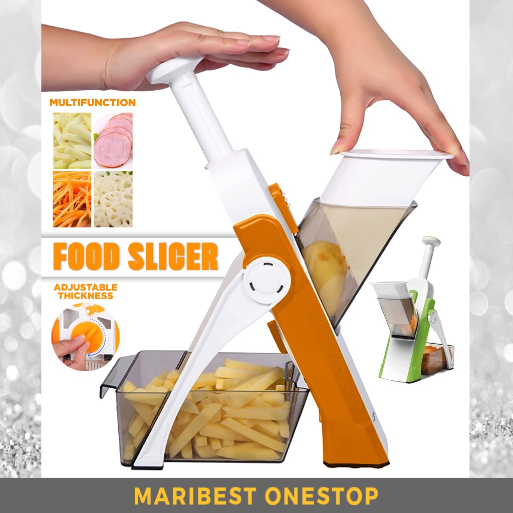 Manual Vegetable Slicer Food Chopper Food Grater Potato Shredder Lemon Slicer Potato Chips Cutter Food Processor