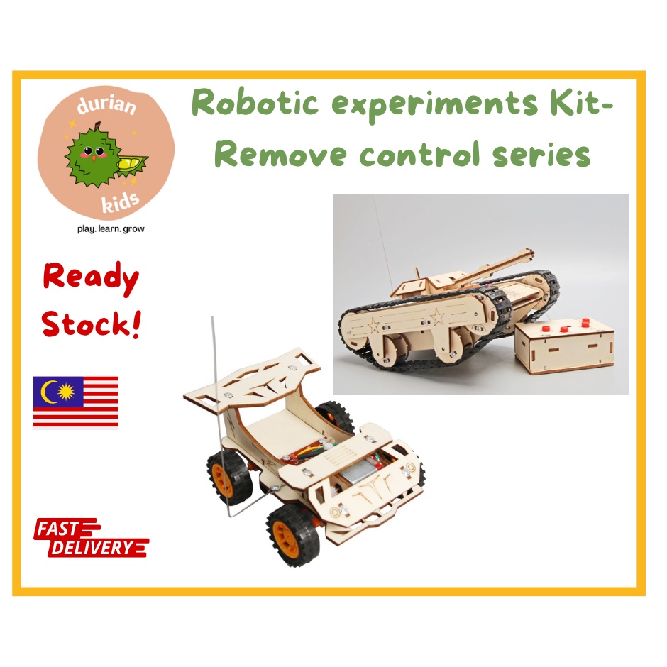RBT Tahun 6: DIY Remote control Car tank/ Science Project Robotic/ STEAM / Remote Series/ Tank/ Car/DIY Kereta kawalan j