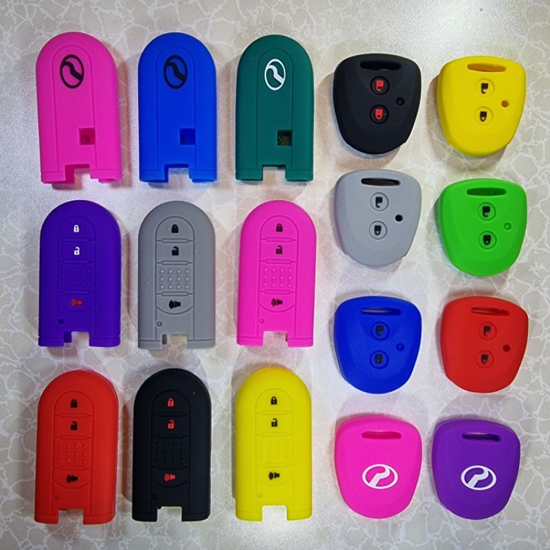 Perodua Axia Push start Keyless Car Entry Key remote control Silicone