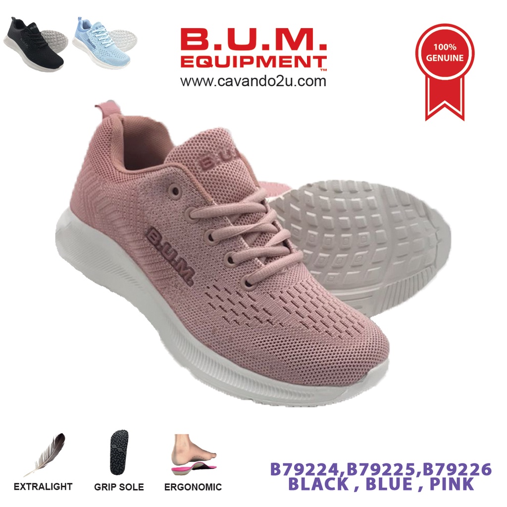 BUM Equipment Sport Shoes B79224 / B79225 / B79226 (Black / Blue / Pink)