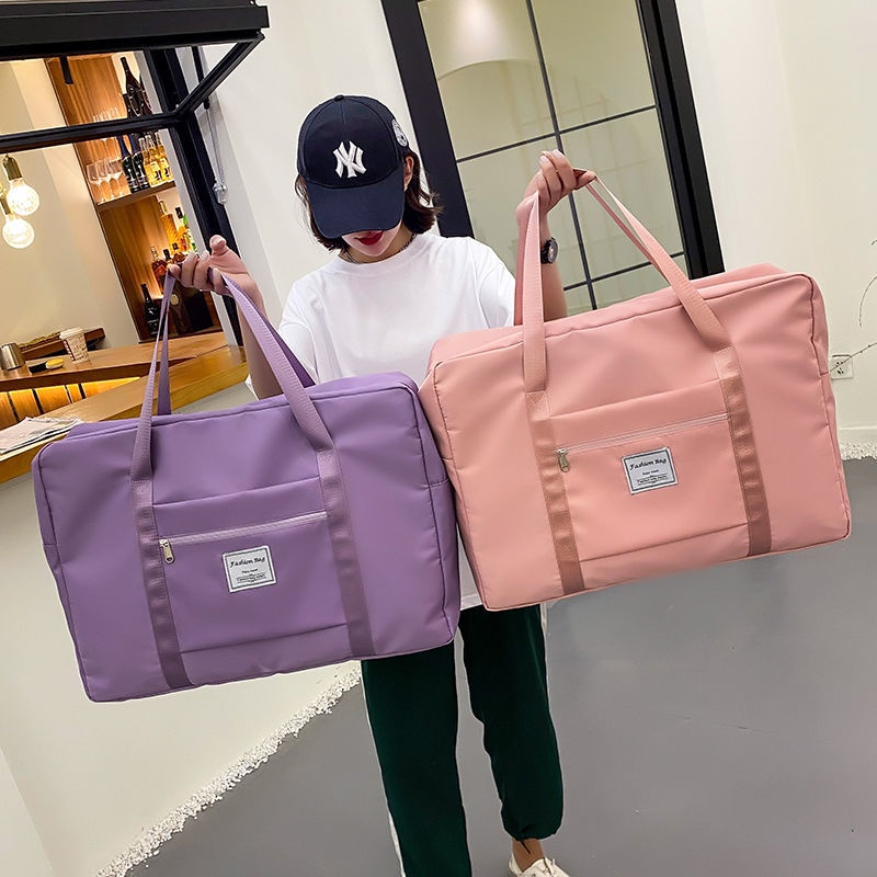 Pregnant Women Hospital Maternity Storage Bag Large Capacity Lightweight Portable Waterproof Short-Distance Travel Clothes Luggage孕妇入院待产收纳包大容量轻便携防水短途旅行包手提衣服行李袋女beg storan untuk wanita hamil menunggu penghantaran, kapasiti besar, portable, waterproof, beg