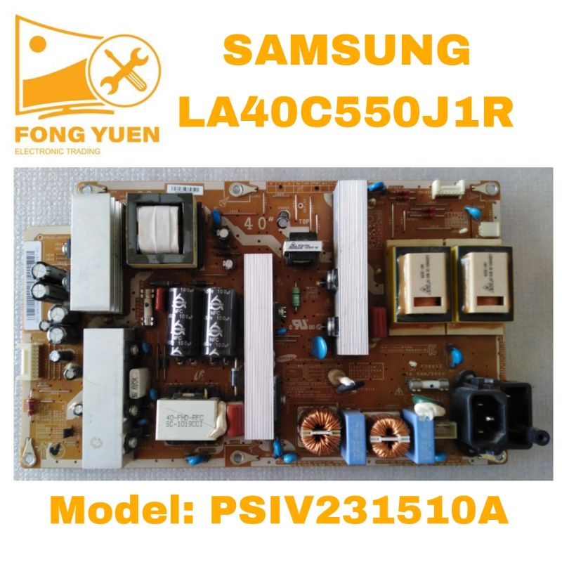 SAMSUNG POWER BOARD LA40C550J1R | Shopee Malaysia