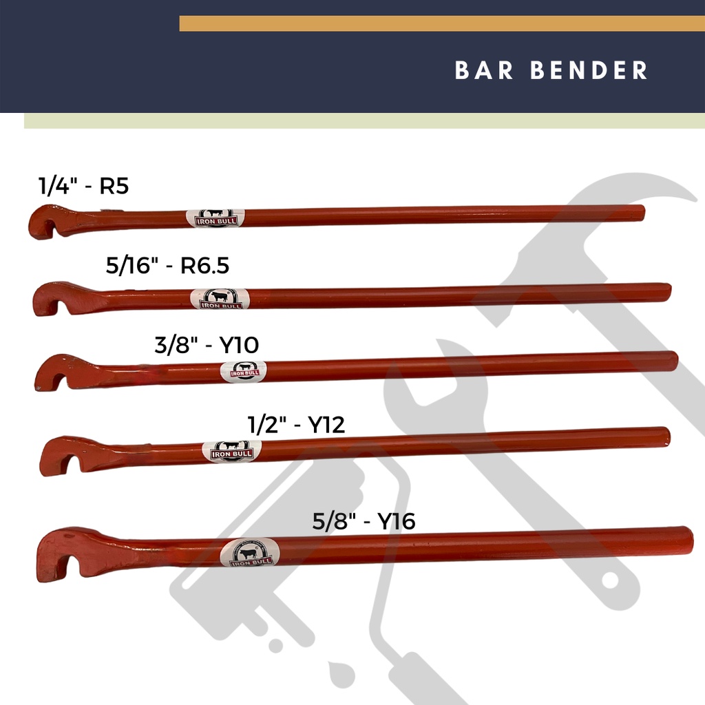 Iron bull bar bender Heavy duty rebar bender Metal bar bender