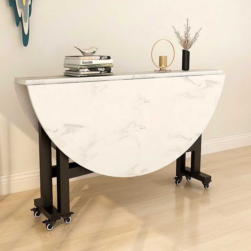 JJ modern minimalist living room table large round table folding table