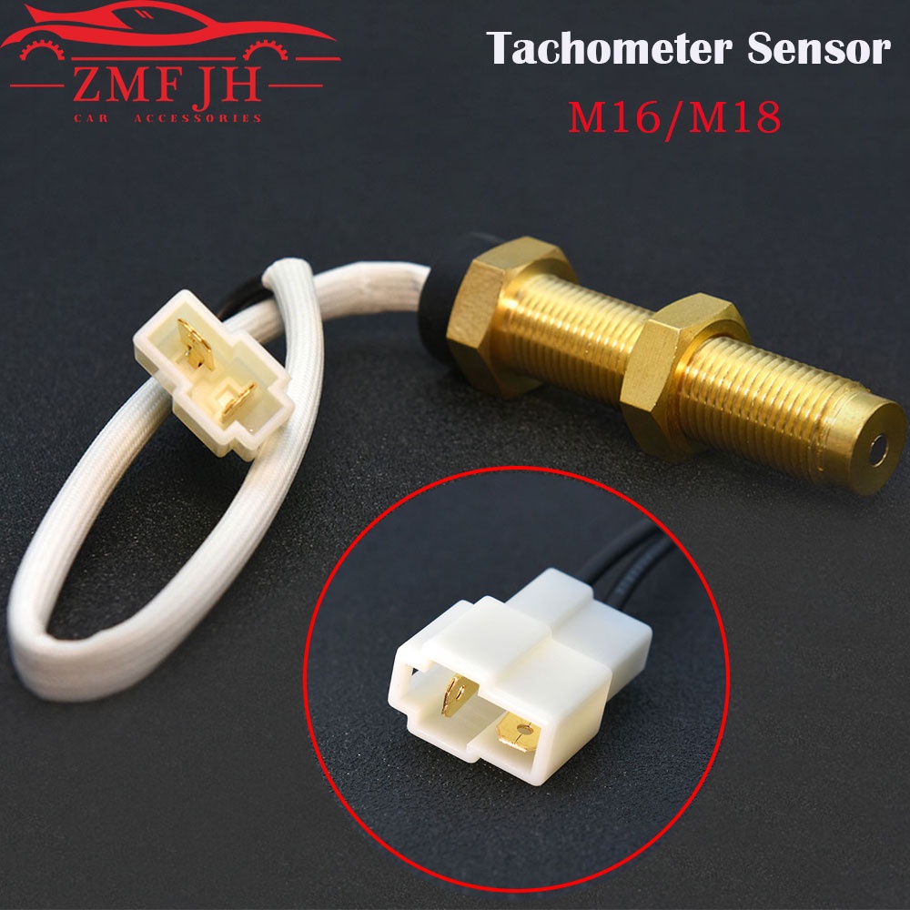 Tachometer Sensor M16/M18 Car Boat Tacho Sensor Fit Marine Tacho Meter