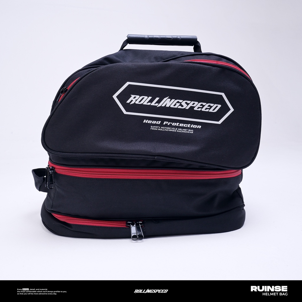 Rollingspeed Ruinse Full Face Helmet Bag - Premium Helmet Bag