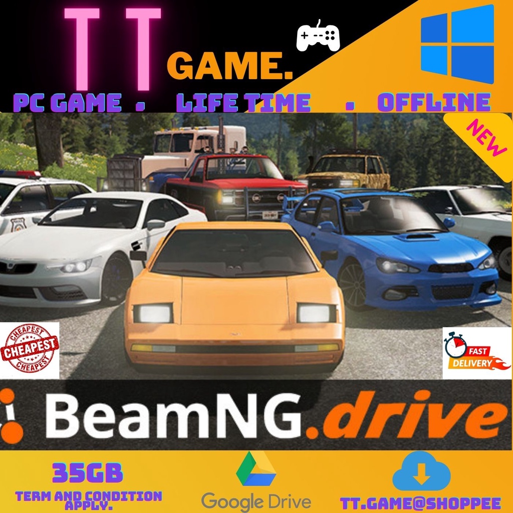 BeamNG.drive (PC) (FAST DOWNLOAD) (OFFLINE) (ALL-DLC) (FAST INSTALL ...