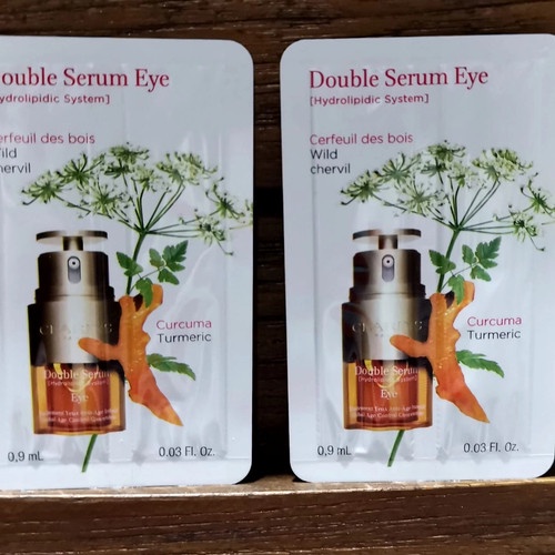 Clarins Double Serum Eye 0.9ml Shopee Malaysia
