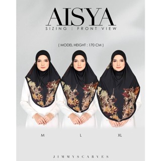 AISYA SARUNG (OCT 2022) By Jimmy Scarves Tudung Labuh Exclusive Premium ...