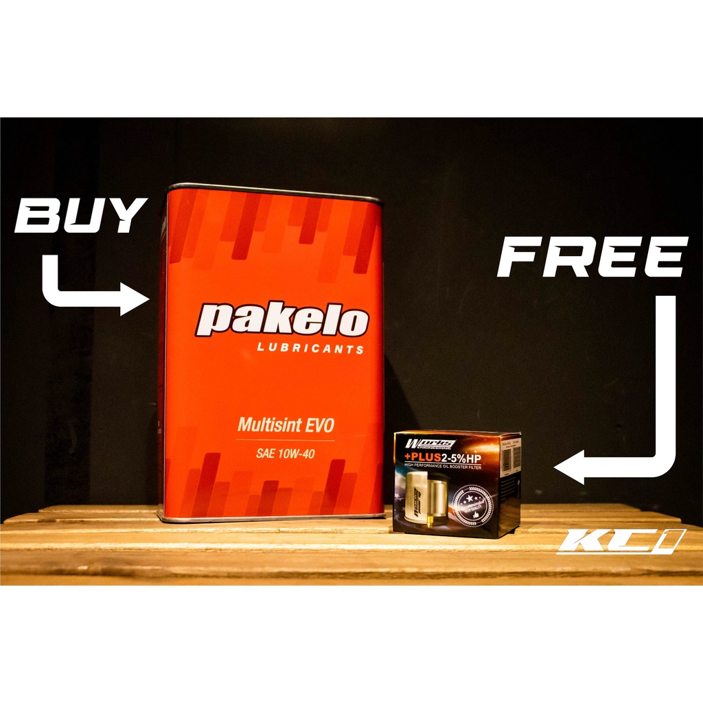 [FREE Works Oil Filter] PAKELO LUBRICANTS Multisint EVO SAE 10W40 SEMI