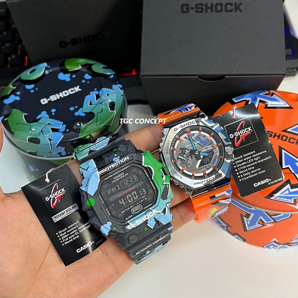 Original G-shock GX-56SS-1A GM-2100SS-1A / GX-56SS-1 GM-2100SS-1 Analog ...