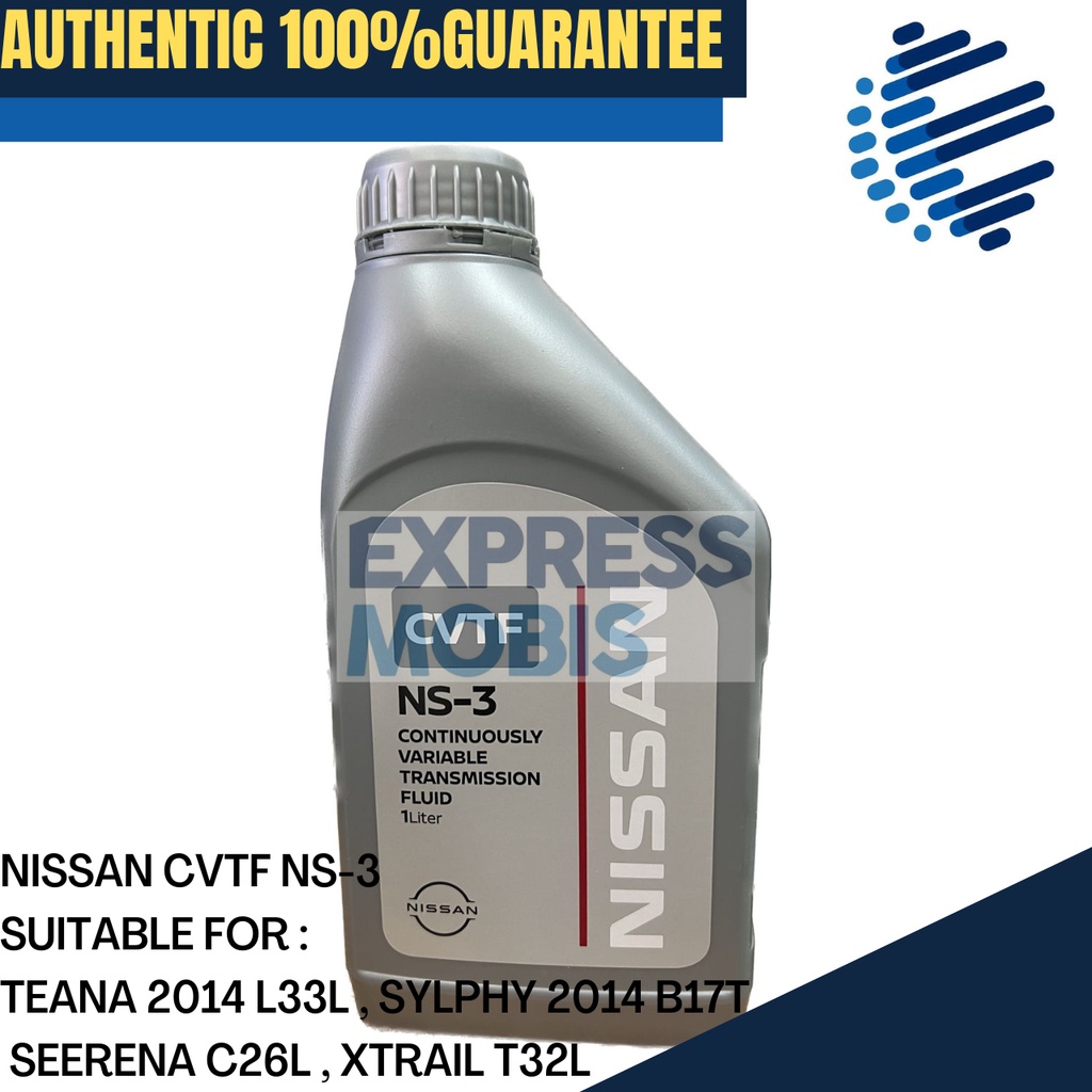 Nissan Continuously Variable Transmission Fluid NS-3 1Gallon (4Liters