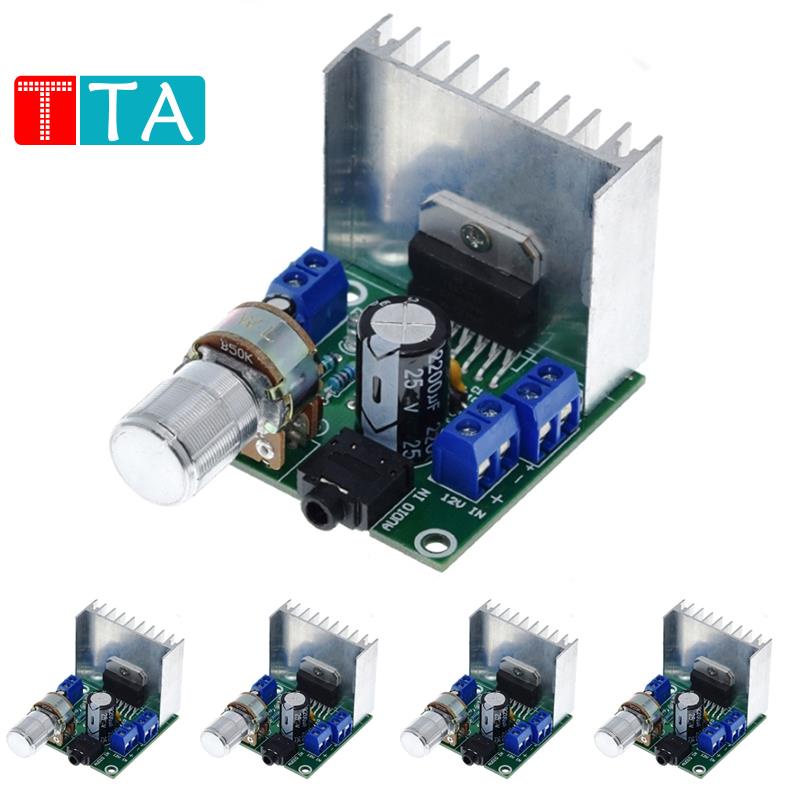 5 TDA7297 Power Amplifier Boards Two-Channel Power Amplifier Board